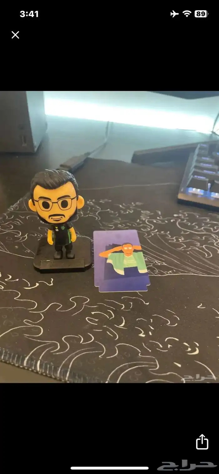 مساعد الدوسري مع الكرت والباركود غير ممسوح 0