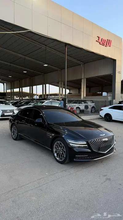 جينسس 2021 G80 فل 6 سلندر عداد 94000 فقط 0