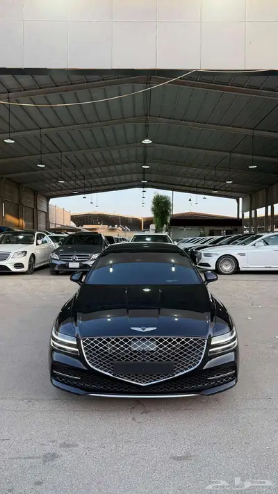 جينسس 2021 G80 فل 6 سلندر عداد 94000 فقط 2
