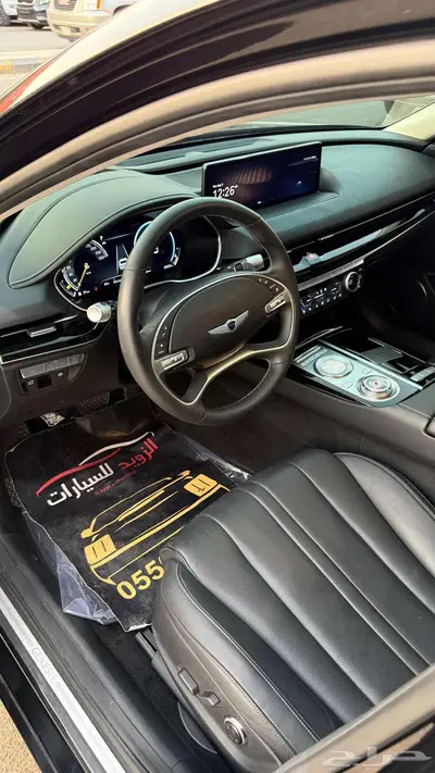 جينسس 2021 G80 فل 6 سلندر عداد 94000 فقط 6