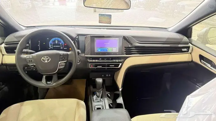 كامري اي بنزين ستاندر اسود 2025 11