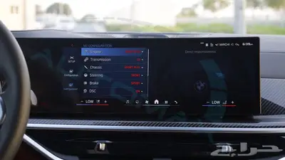 2025 بي ام دبليو x6 M Competition خليجي اصفار مع ضمان الوكيل 36