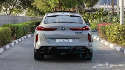 2025 بي ام دبليو x6 M Competition خليجي اصفار مع ضمان الوكيل 5