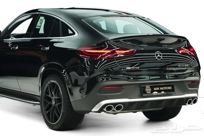 مرسيدس GLE 53 كوبيه موديل 2025 أصفار خليجي أسود أحمر 5