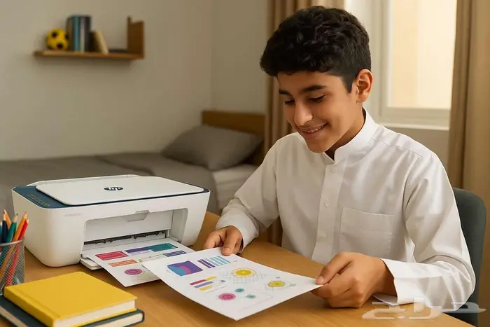طابعة HP الحل السهل والمثالي لمشاريع أطفالك وبسعر يناسبك 0