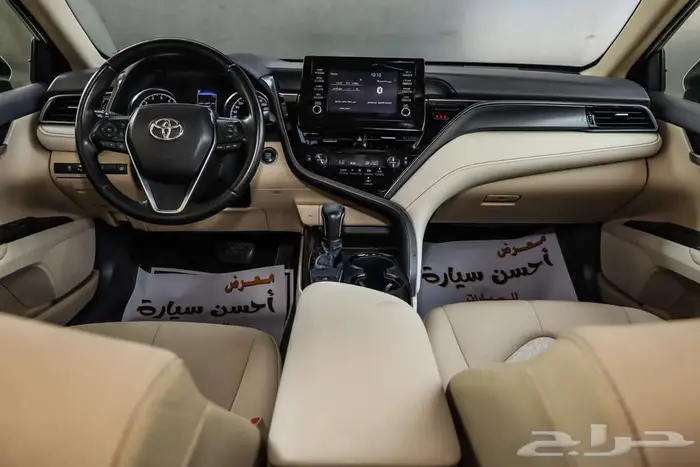 تويوتا كامري GLE بنزين نص فل موديل 2021 6