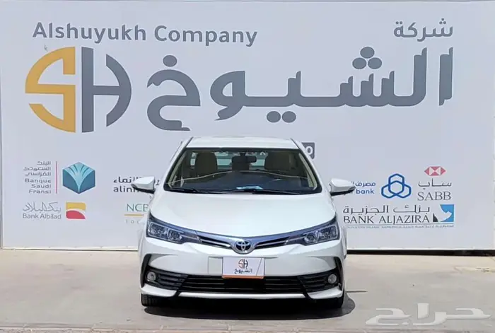 تويوتا كورولا - 2019 ابيض 0