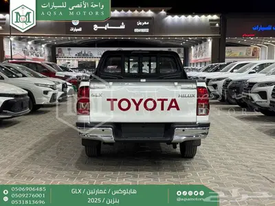 هايلكس غمارتين بدون دبل أبيض بنزين 2025 اقل سعر كاش واقساط 26