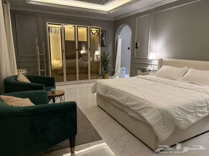 فرصة سكنية مميزة   شقة مؤثثة للإيجار الشهري في حي الشعلة 8