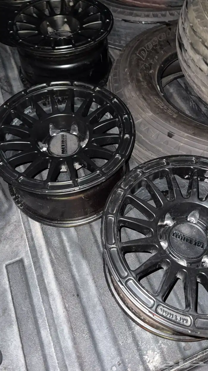 جنوط ميثود mattle black مقاس 17 اصلية 1