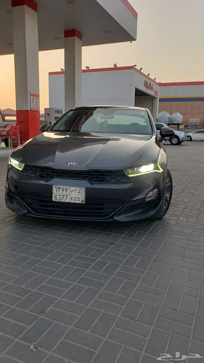 كيا k5 2021 نص فل ممشى 195600 فئة سبورت S 26