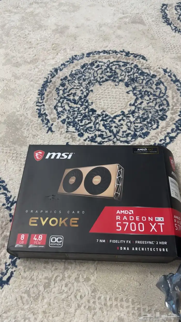 كرت شاشة rx 5700 xt 4