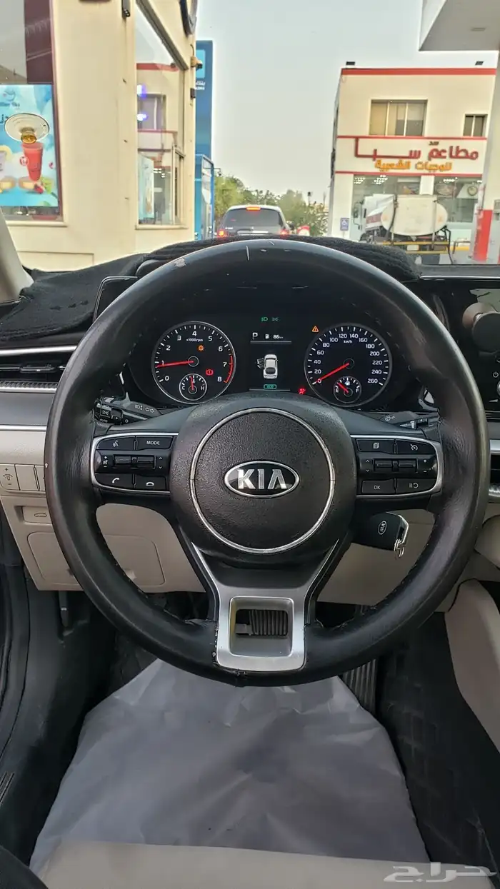 كيا k5 2021 نص فل ممشى 195600 فئة سبورت S 9