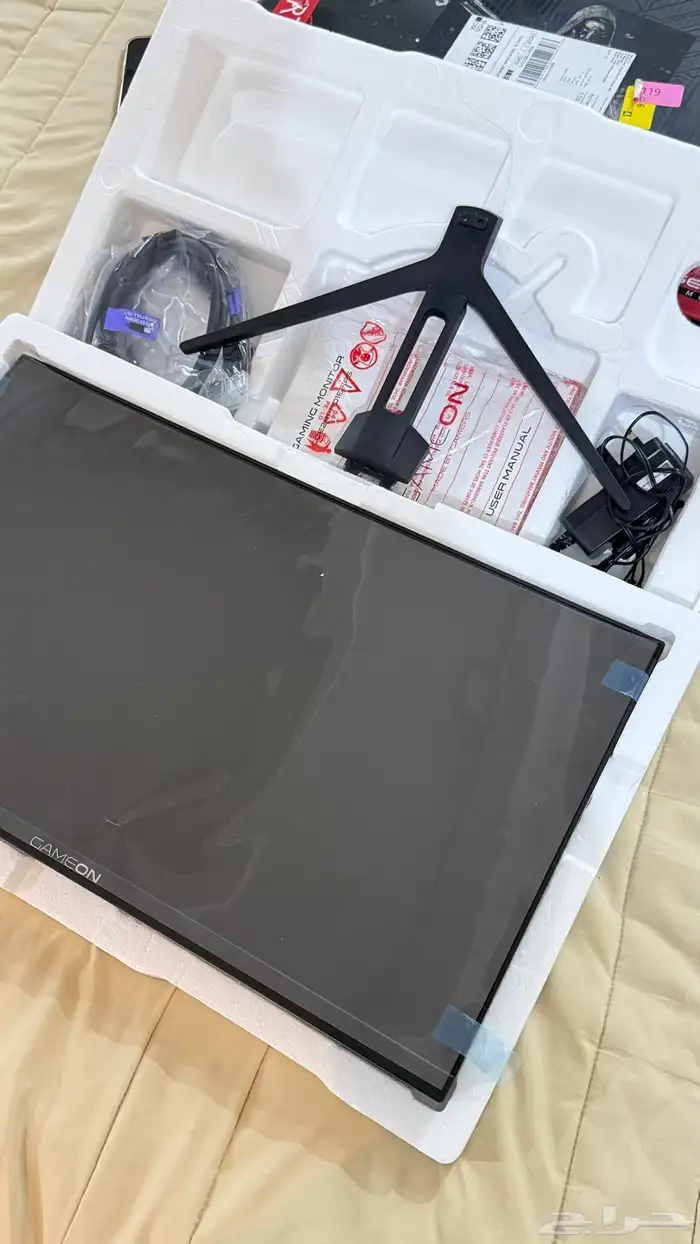 بكج للبيع شاشه وماوس وكيبورد وماوس باد جديده 8