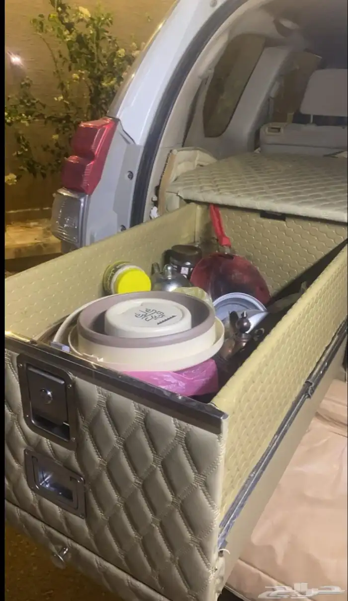 درج سيارة خشب مفصل 2