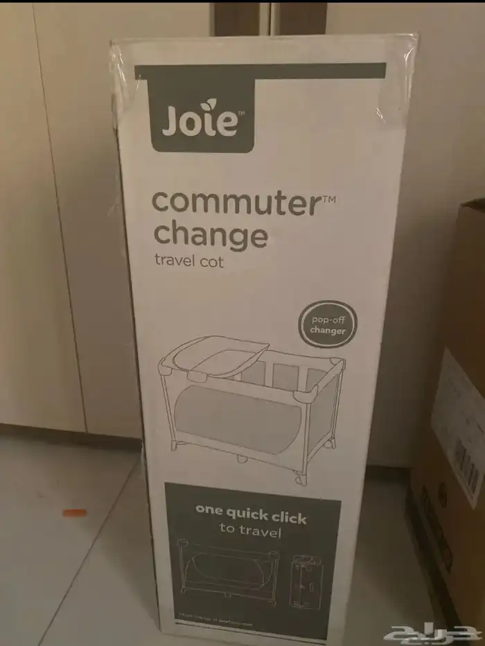 سرير اطفال لغاية عمر سنتين ماركة JOIE مع مرتبة 0