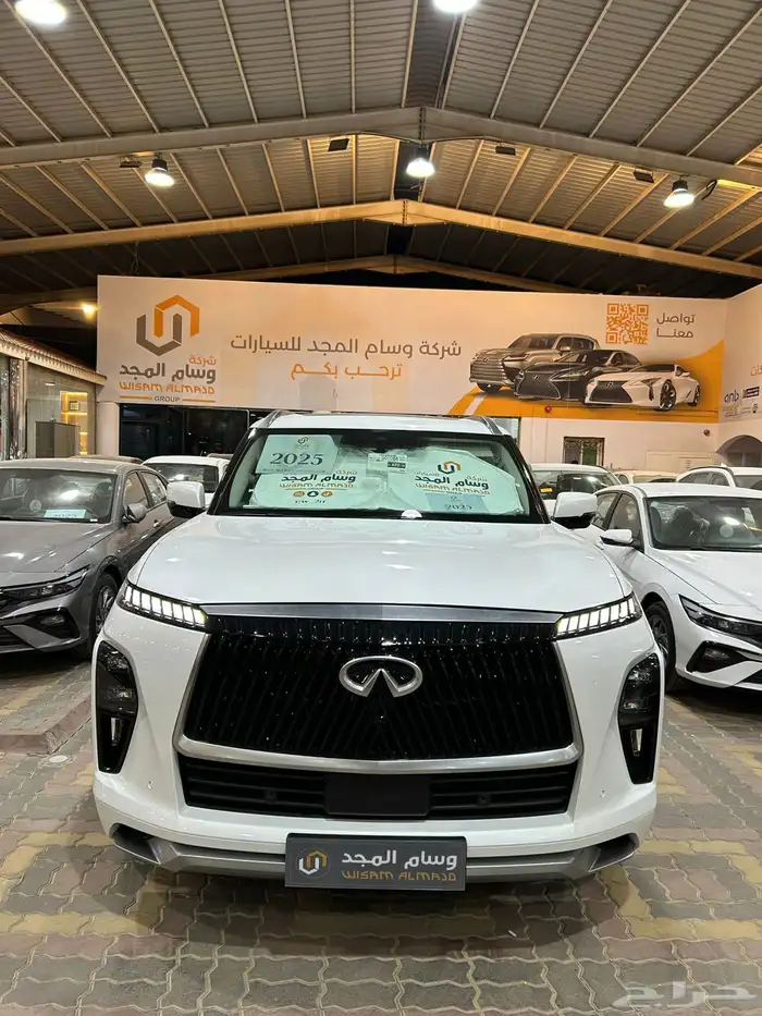 عرض خاص وحصرى انفنتي OX80 نص فل 2025 السعر شامل 447000 0