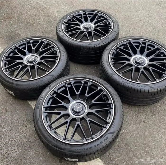 طقم جنوط مرسيدس s63 AMG 1