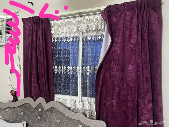 غرفة سرير مرتبة دولاب تسريحه 2 كومدينو 1300 وكل ستاره 200 3
