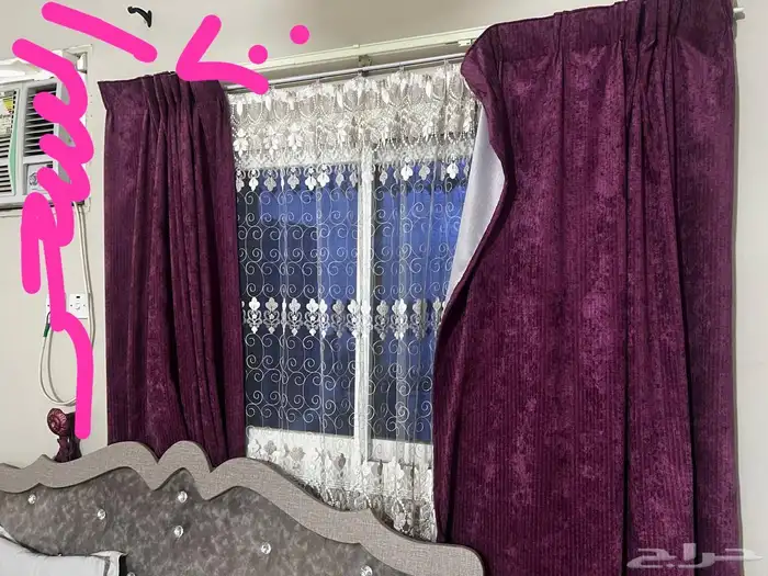 غرفة سرير مرتبة دولاب تسريحه 2 كومدينو 1300 وكل ستاره 200 0