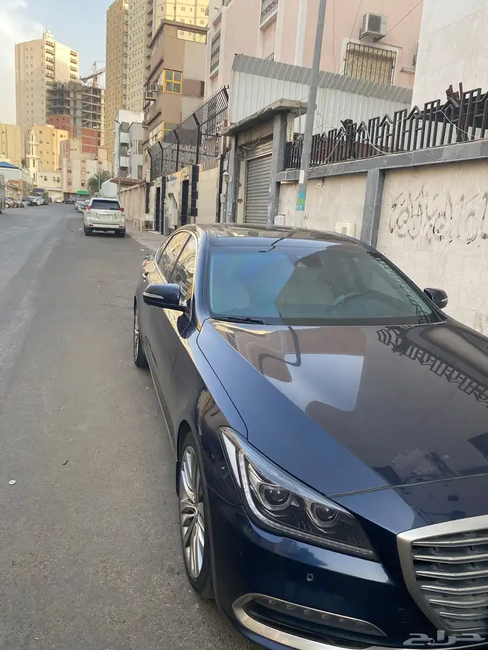 جنسس 2018 سعودي G80 بلاتينيوم وارد سعودي بحاله ممتازة 2