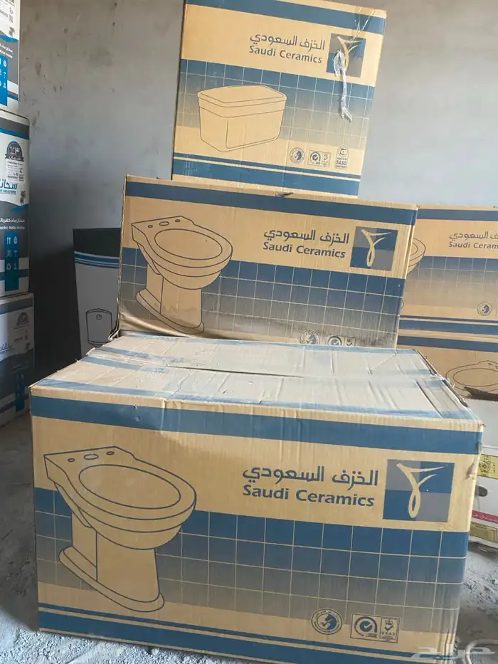 3 فرنجي خزف سعودي جديدة بلكرتون 1