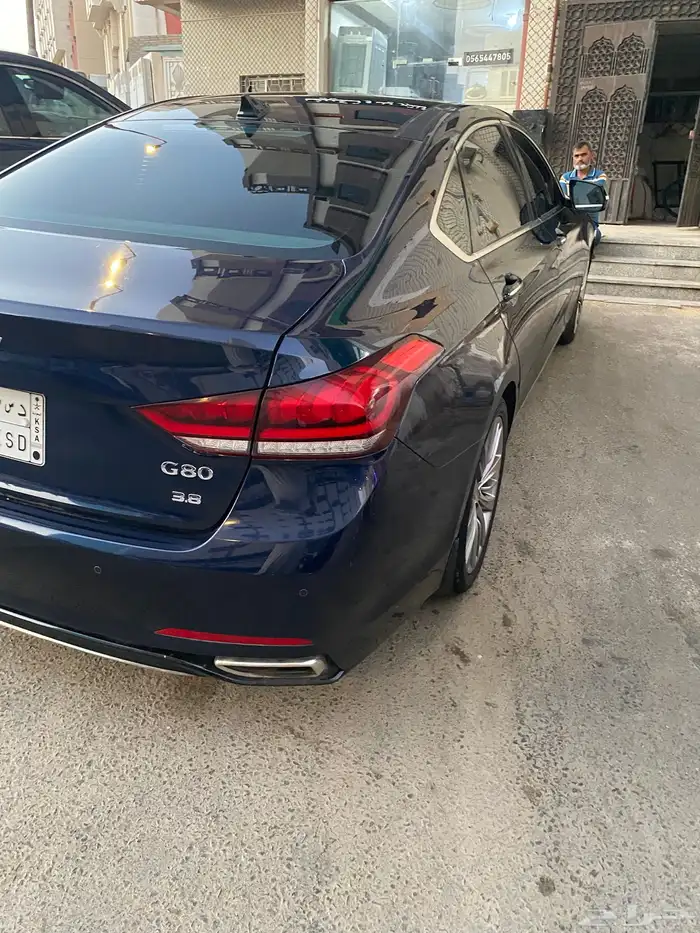 جنسس 2018 سعودي G80 بلاتينيوم وارد سعودي بحاله ممتازة 14
