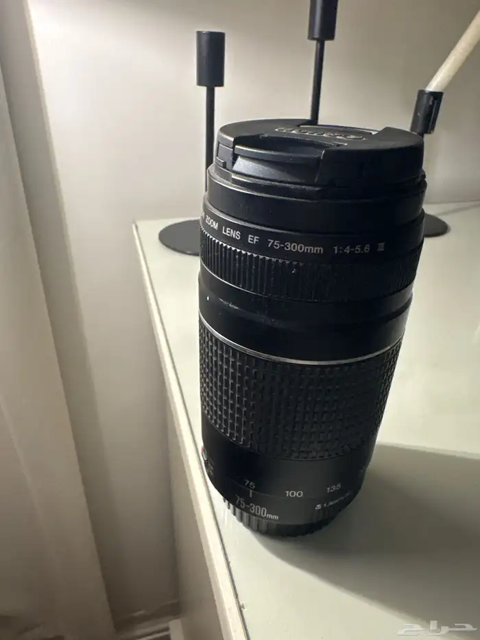 عدسة كانون 300-75   canon lens 300-75 0