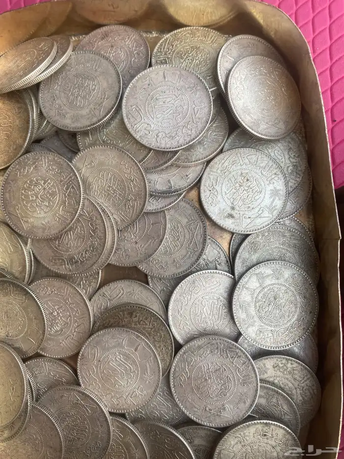 ريالات فرانسي وعربي اصل فضة سك اول وعملات اصل منوعة 5