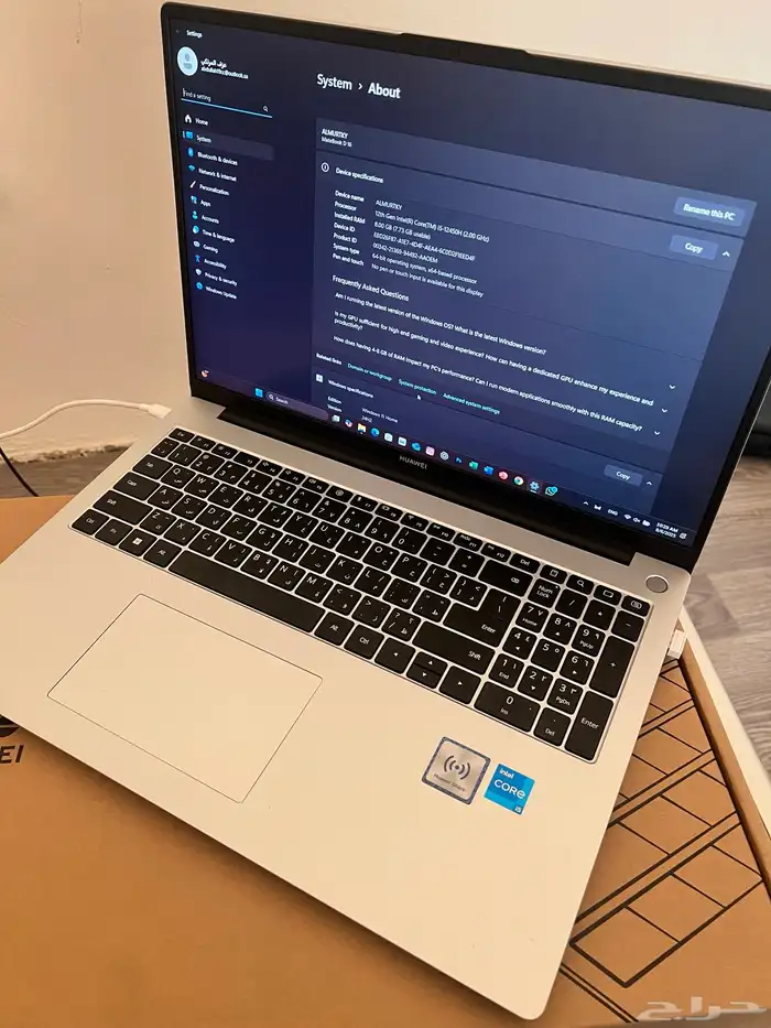 لابتوب هواوي i5 1