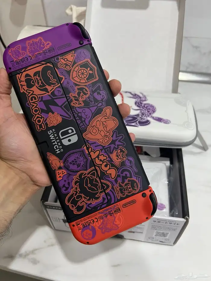Nintendo Switch OLED نينتندو سويتش اوليد نسخة خاصة 2