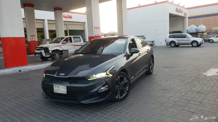 كيا k5 2021 نص فل ممشى 195600 فئة سبورت S 23