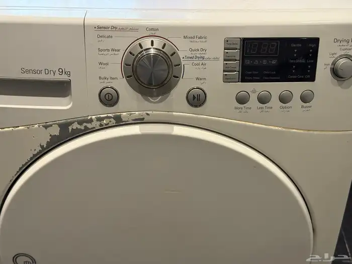 نشافة ملابس LG - Sensor Dry 9kg مستعملة 4