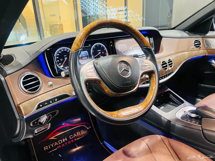 مرسيدس S400 اربع ازرار 2014(( بحالة ممتازة )) 6