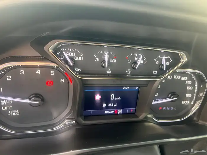 سييراAT4 2020 اللون اسود GMC 18