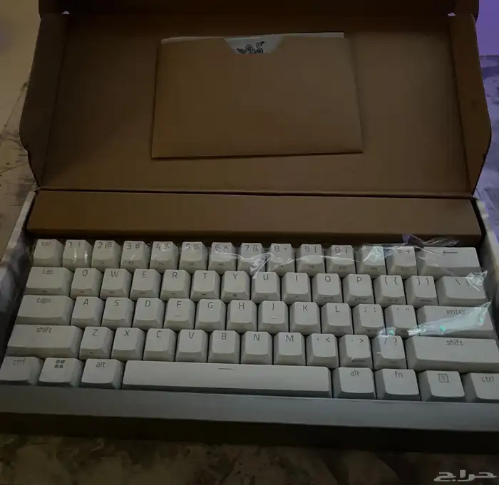 كيبورد ريزر هانتس مان ميني Razer huntsman mini purple switch 7