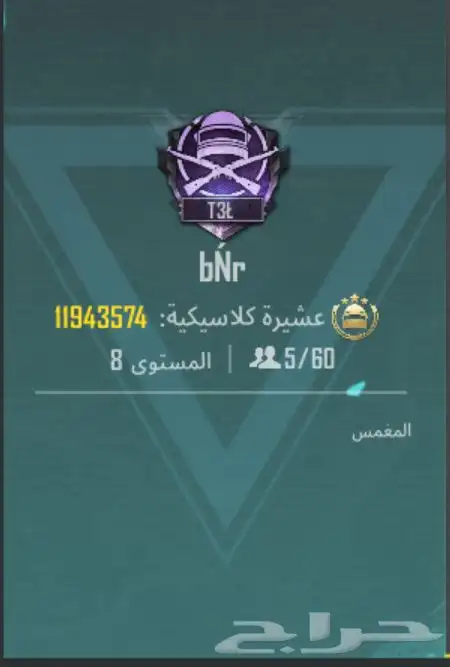 عشيره ببجي موبايل 0