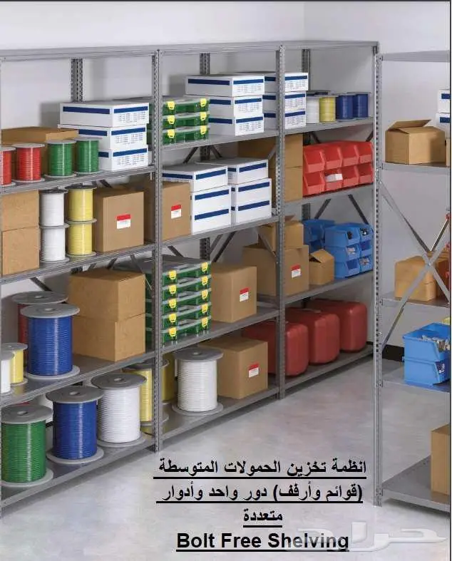 توريد وتركيب كامل أنظمة التخزين للمستودعات 7