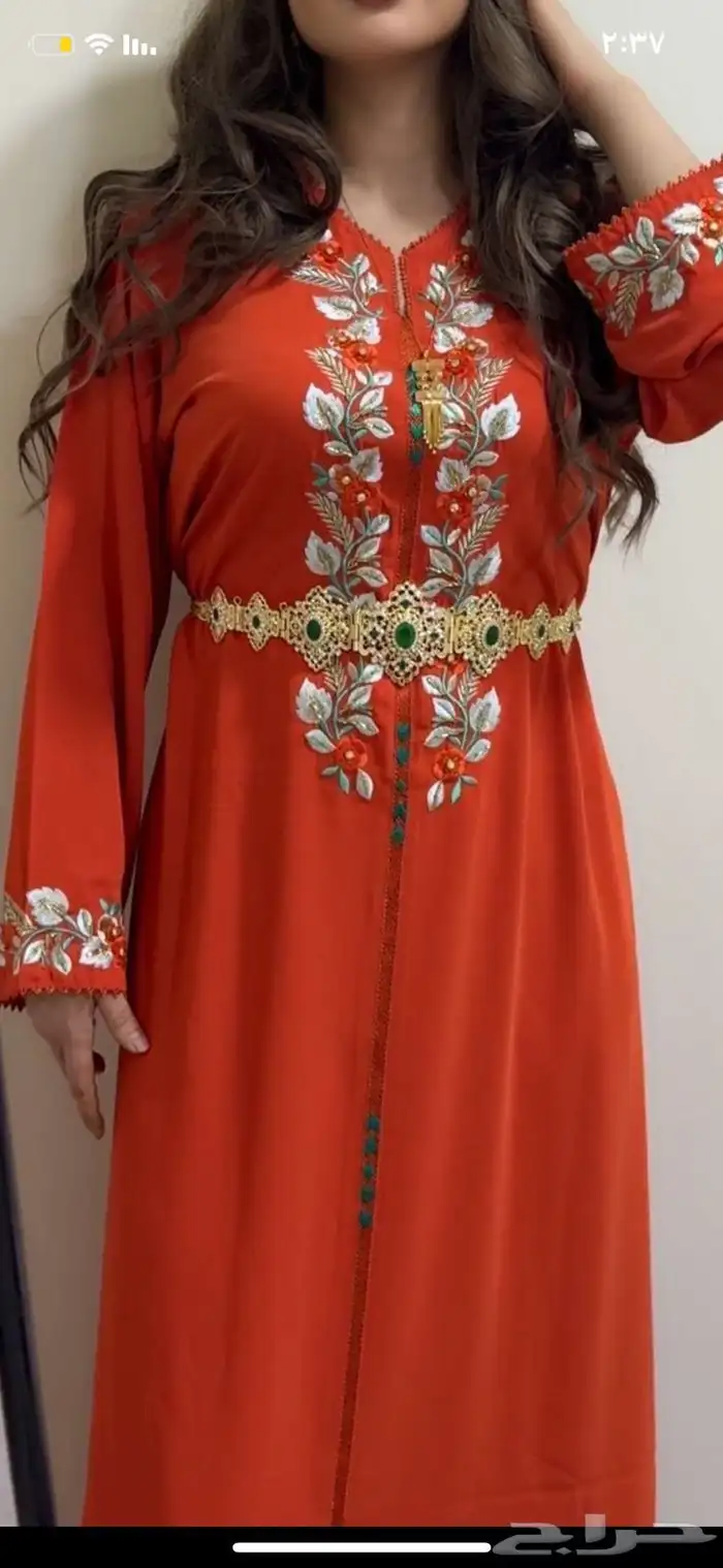 قفطان مغربي مقاس s m 4