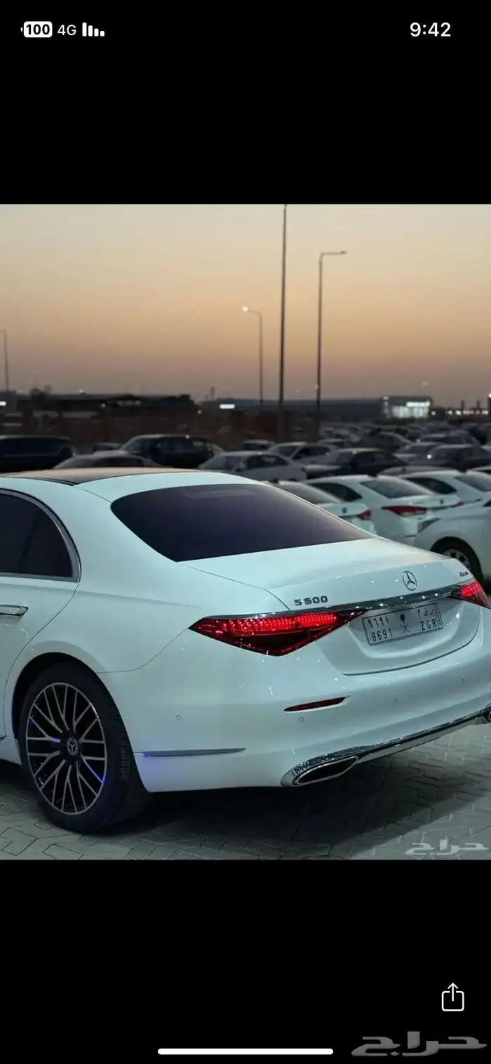 مرسيدس S500 مويل 2022 4