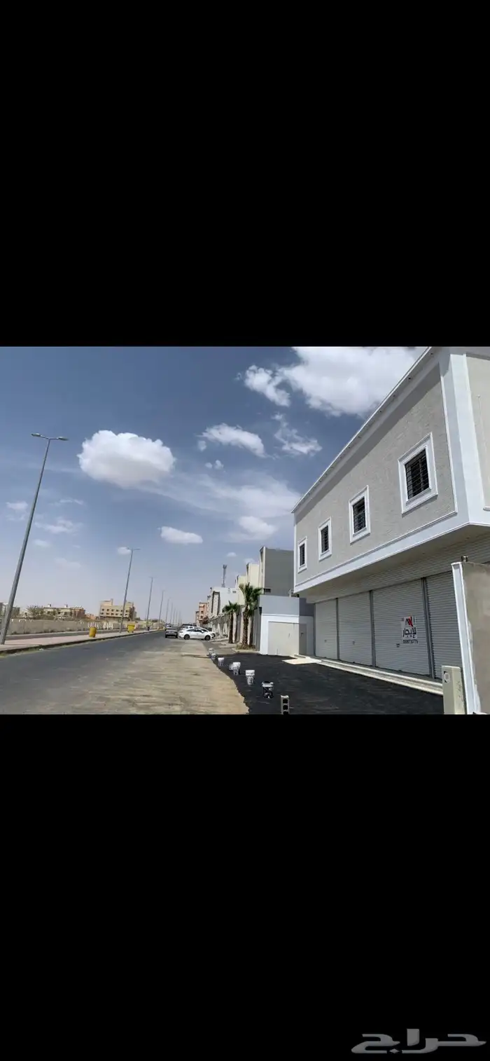 محلات او مستودع للايجار شبه جديده في مدخل الراقي بسعر مغري 7