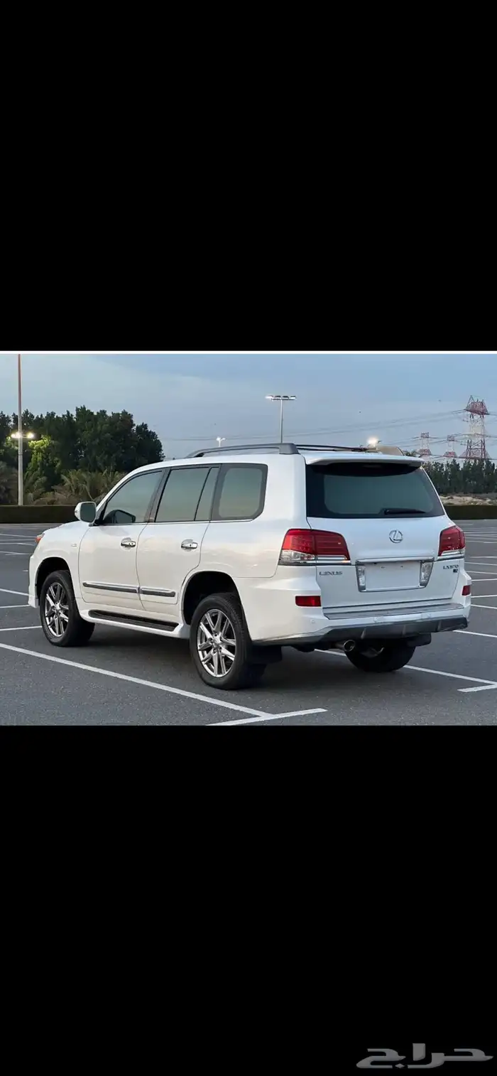 لكزس LX570 مديل 2009 لوايح دبي 4