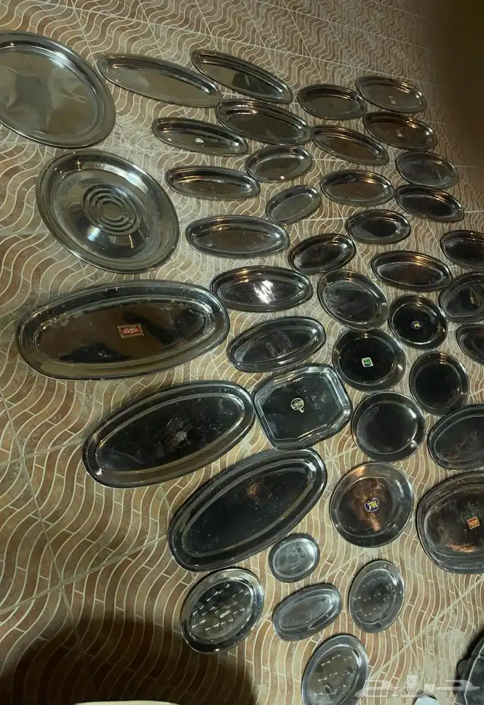 صحون سرويس استيل 4