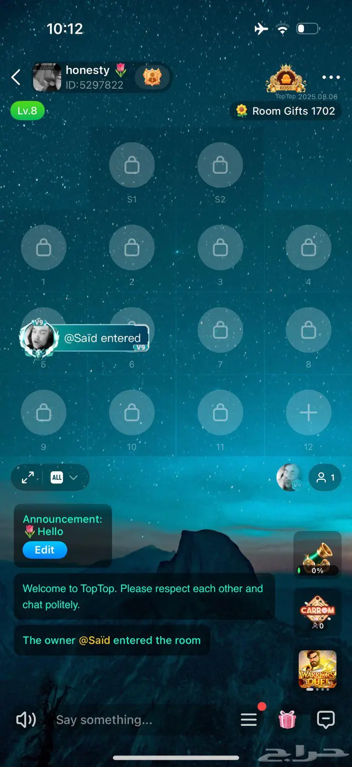 حساب او يوزر في برنامج توب توب السعودية للبيع 0
