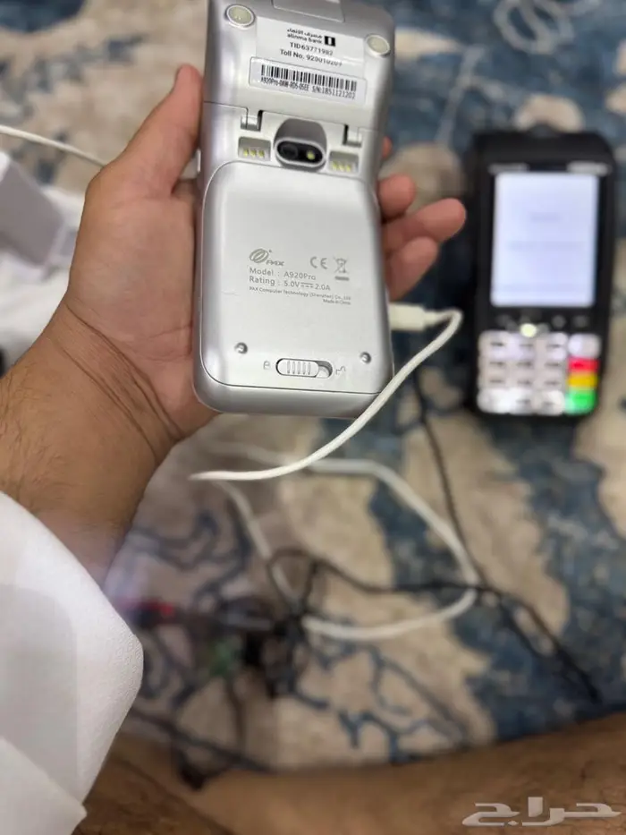 جهازين نقاط بيع بحاله ممتازه 2