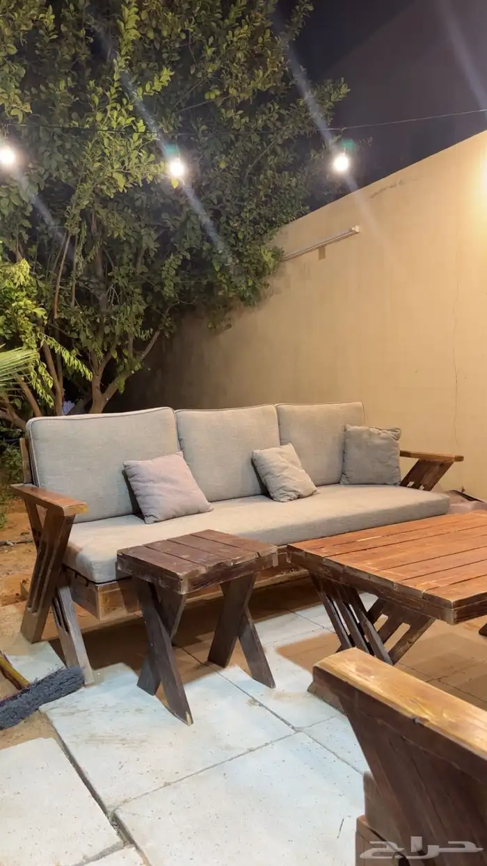 جلسات خارجي خشبي 2