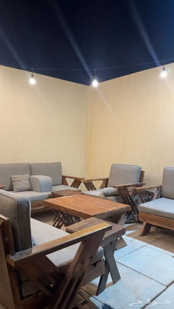 جلسات خارجي خشبي 0