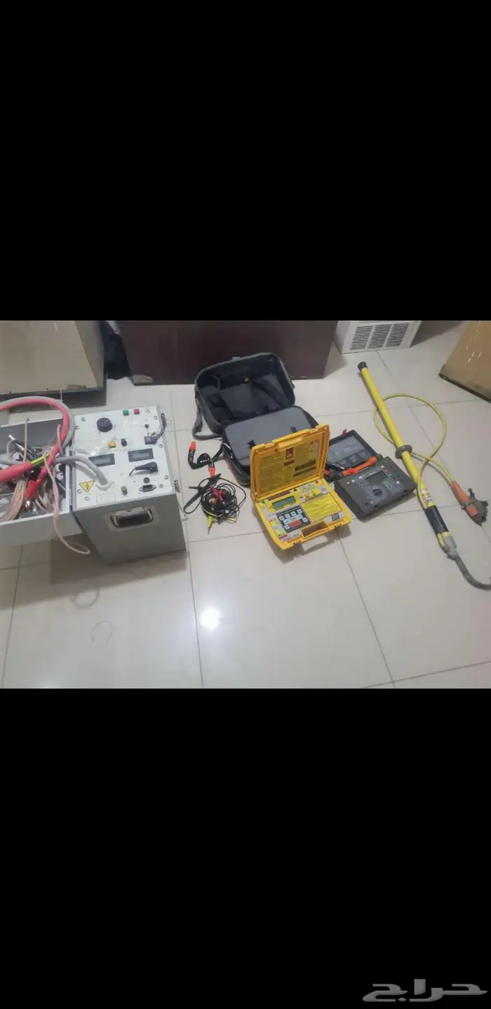 جهاز فحص الكيابل جهد عالي HIPOT TEST 0