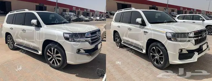 إكسسوارات لاندكروزر 2021 لدى مركز دبي 7
