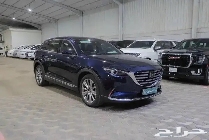 مازدا CX9 فل كامل سيجنيتشر فتحة سقف جلد موديل 2024 0